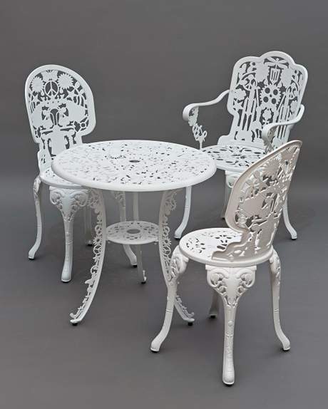 Seletti Industry Collection Aluminium Round Table White