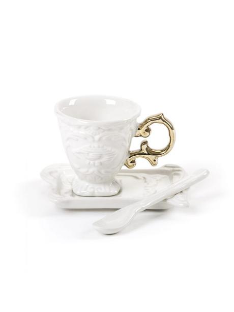 Seletti I-Wares Gold Coffee Set