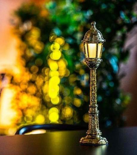 Seletti Street Lamp Dining Gold