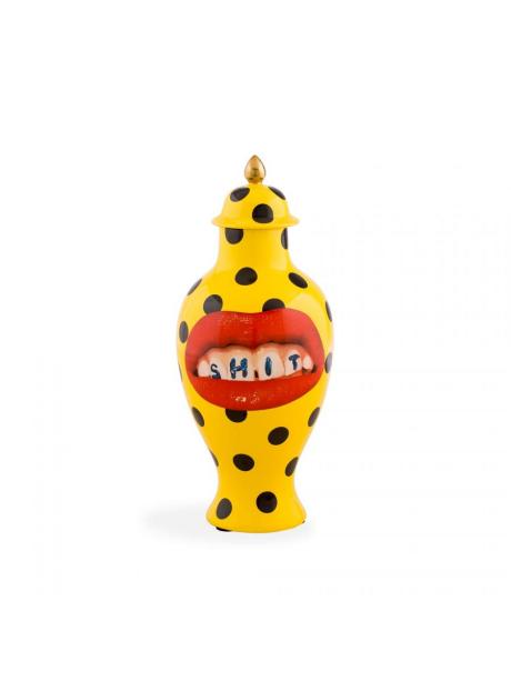 Seletti Toiletpaper Porcelain Vase Shit