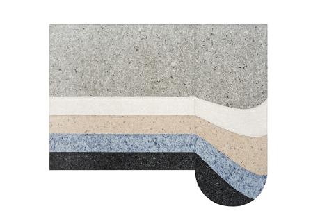 Gan Rugs Nuances Rug Round Volcano 