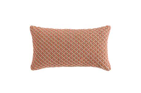 Gan Rugs Raw Cushion Pink 70x40cm