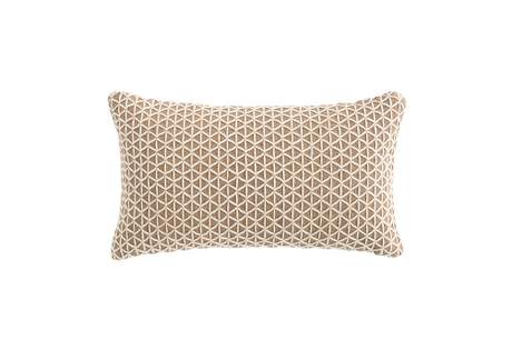 Gan Rugs Raw Cushion White 70x40cm