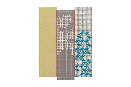 Gan Rugs Bandas Rug Turquoise 180x250cm