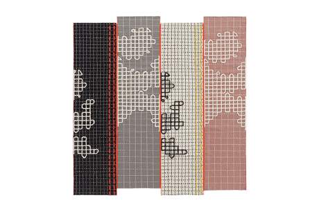 Gan Rugs Bandas Rug Natural 240x250cm