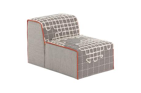 Gan Rugs Bandas Chair A Grey