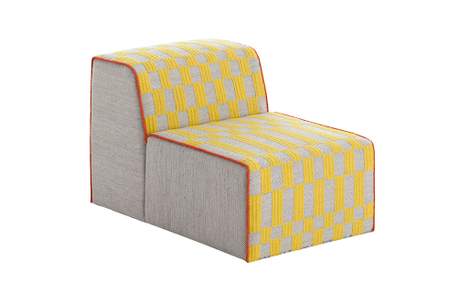 Gan Rugs Bandas Chair B Yellow