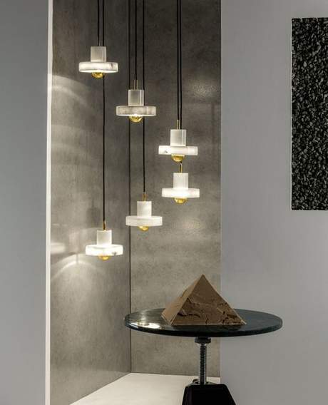 Tom Dixon Stone Pendant Led 