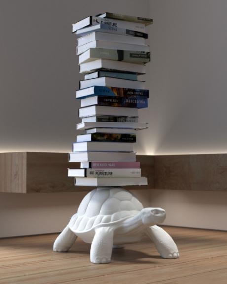 Qeeboo Turtle Carry Bookcase - New Colors!