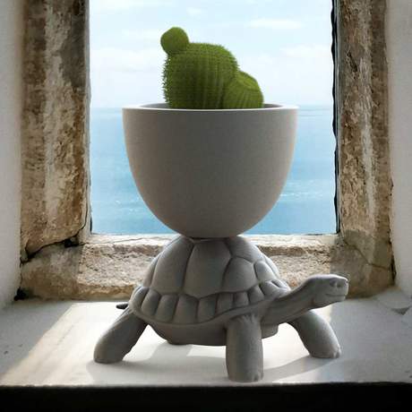 Qeeboo Turtle Carry Planter & Champagne Cooler - New Colors!