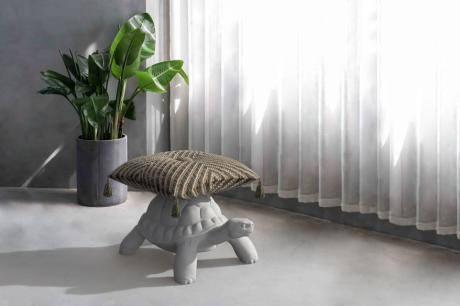 Qeeboo Turtle Carry Pouf