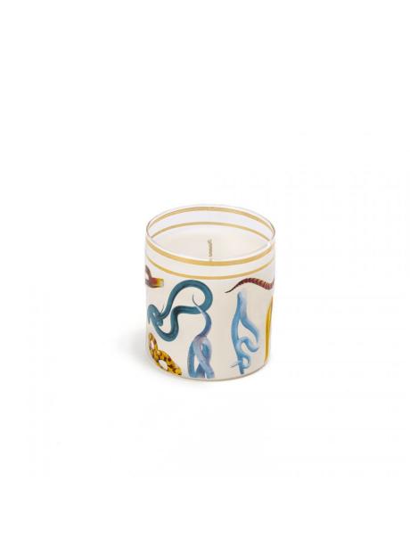 Seletti Toiletpaper Glass Candle Snakes
