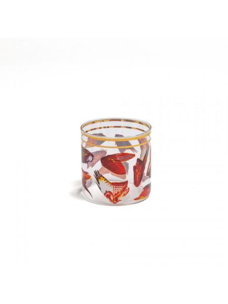 Seletti Toiletpaper Glass Water Wings