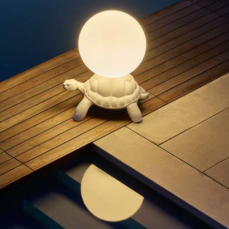 Qeeboo Turtle Carry Lamp
