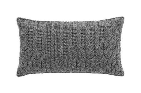 Gan Rugs Chaddar Charcoal Cushion