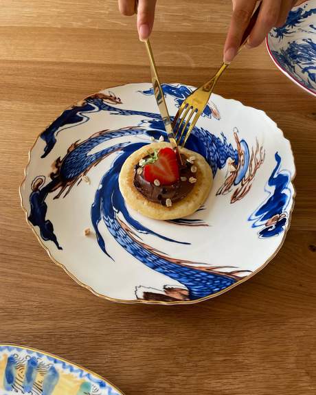 Seletti Classics on Acid Dinner Plate Imari Dragon