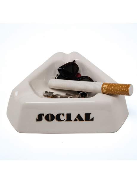 Seletti Social Smoker Serving Plate