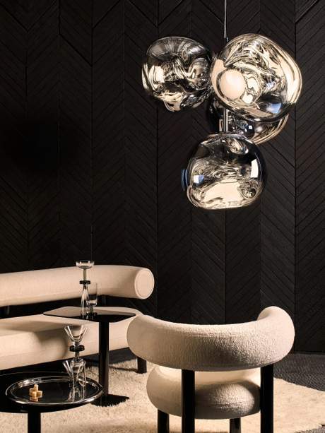 Tom Dixon Melt Small Chandelier Led 