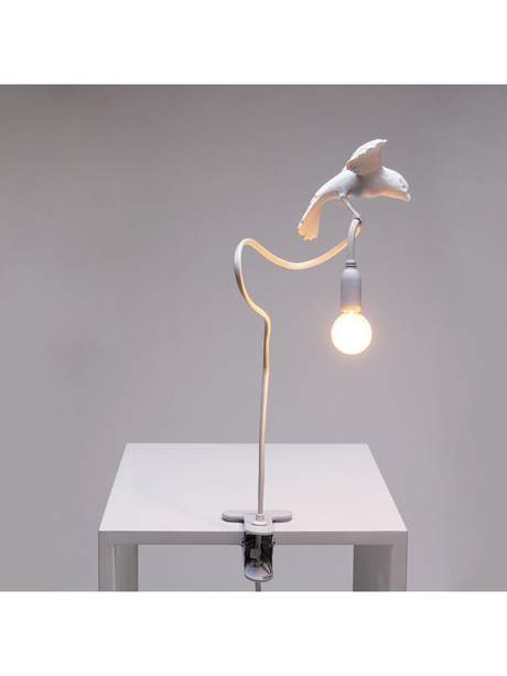 Seletti Sparrow Lamp with Clamp - Cruising
