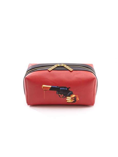 Seletti Toiletpaper Wash Bag Revolver