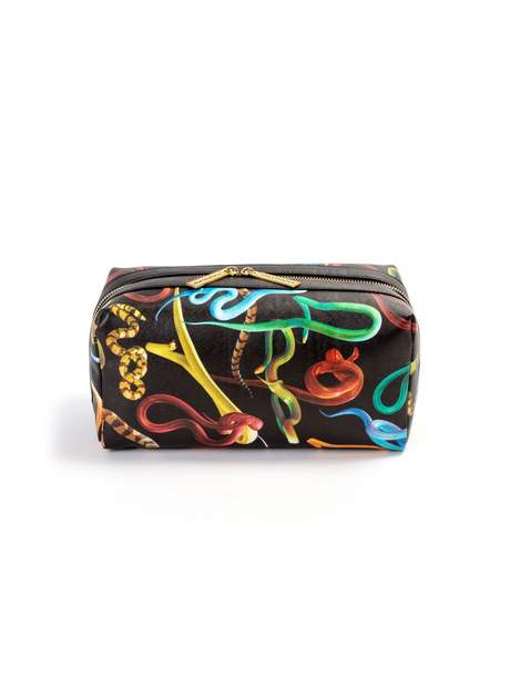 Seletti Toiletpaper Wash Bag Snakes