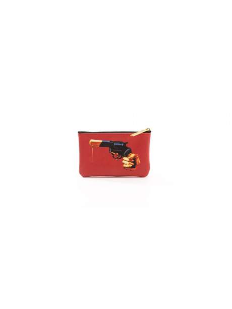 Seletti Toiletpaper Coin Bag Revolver