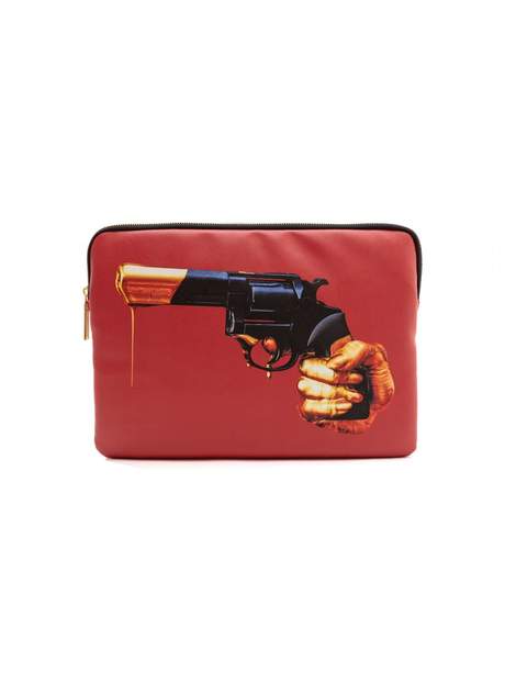 Seletti Toiletpaper Laptop Bag Revolver
