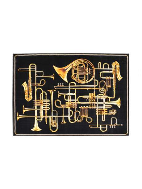 Seletti Toiletpaper Rectangular Rug Trumpets