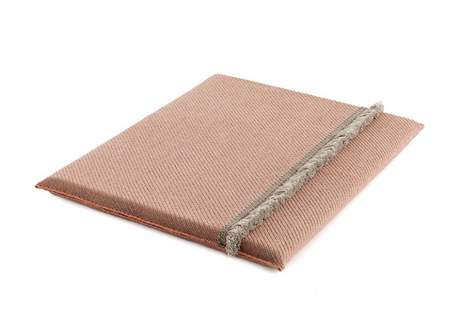 Gan Rugs Garden Layers Mattress Diagonal Almond-Peach Big 
