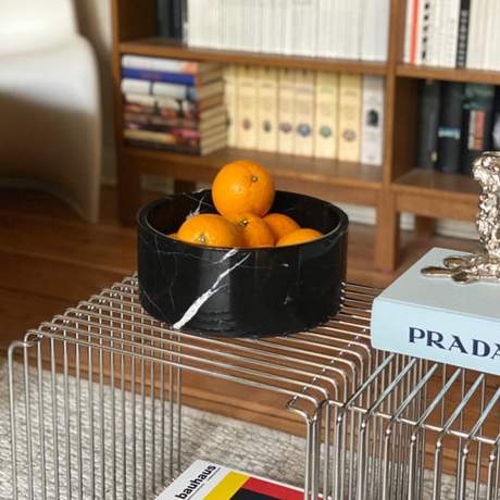 Marble Fruit Bowl