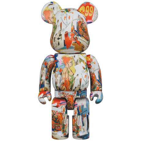 Medicom Toy - Bearbrick Andy Warhol x JEAN-MICHEL BASQUIAT #4 1000%