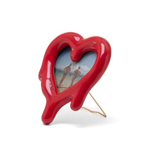 Seletti Melted Heart Red - Mirror and Photo Frame