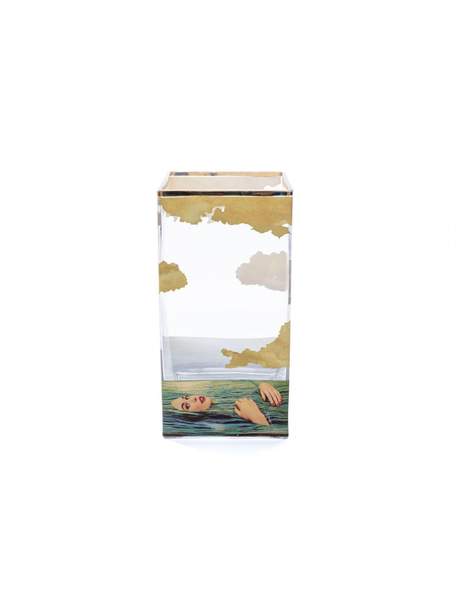 Seletti Toiletpaper Glass Vase Big Seagirl