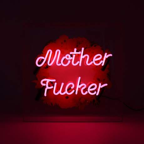 Mother F*ucker Large Glass Neon Sign 