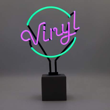 Vinyl Neon Concrete Base