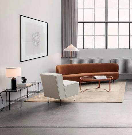 Gubi Modern Line Lounge Chair