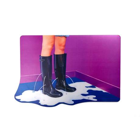 Seletti Toiletpaper Tablemat Milky Boots 