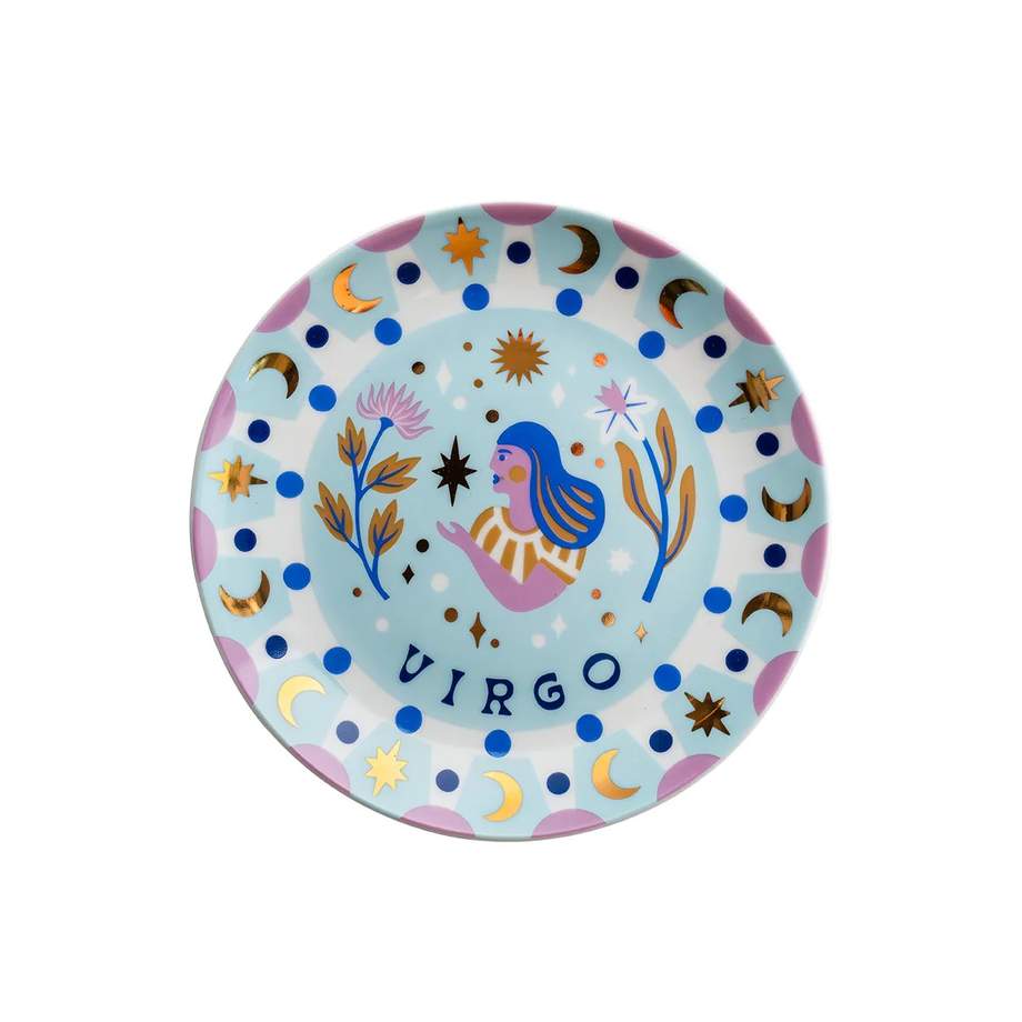 Zodiac Signs Plate "Virgo"
