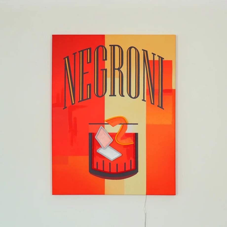 Negroni Wall Artwork Led