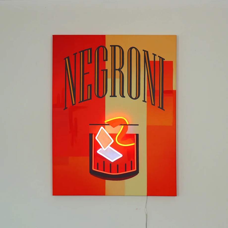 Negroni Wall Artwork Led