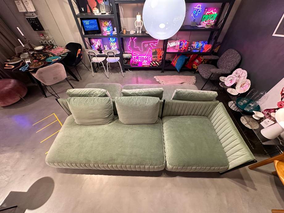 Saba Italia Metis Sofa Showroom Sale