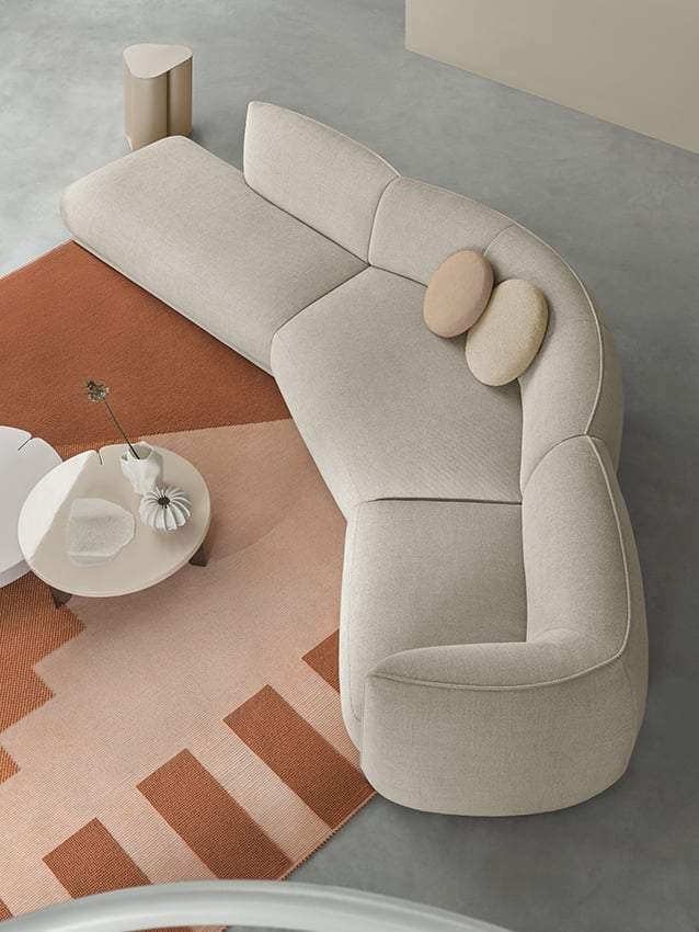 Saba Vela Piping Sofa