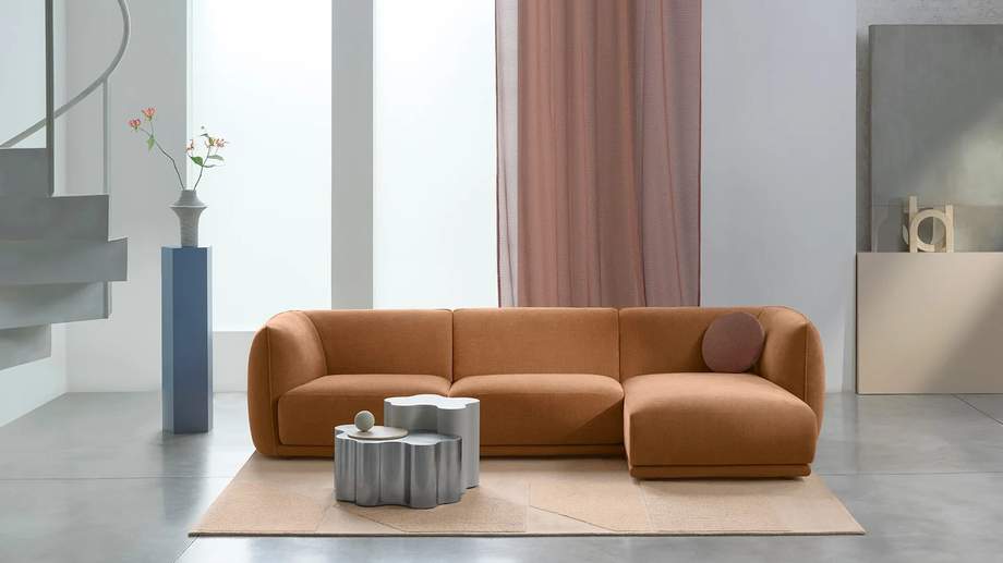 Saba Vela Piping Sofa
