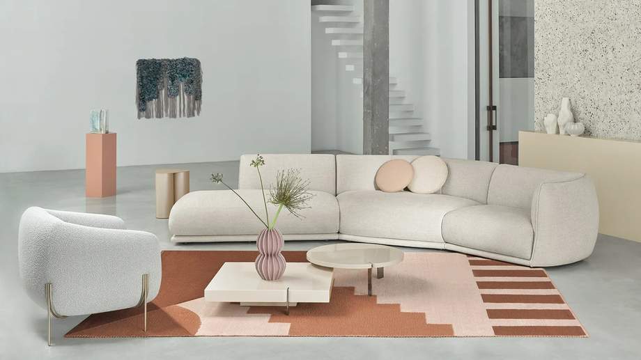 Saba Vela Piping Sofa