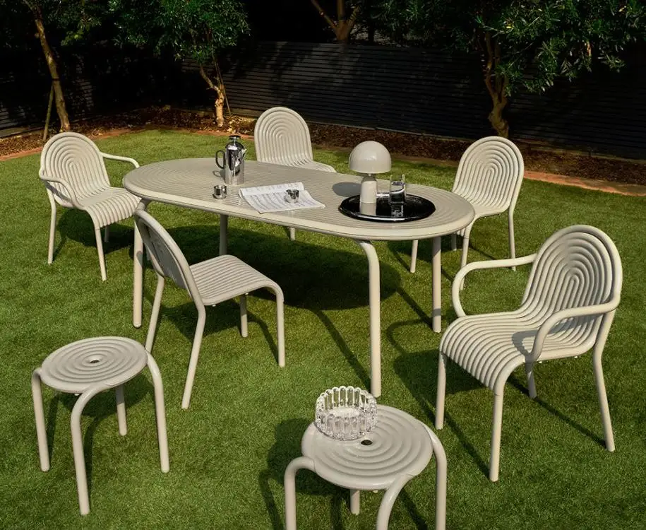 Tom Dixon Groove Obround Table