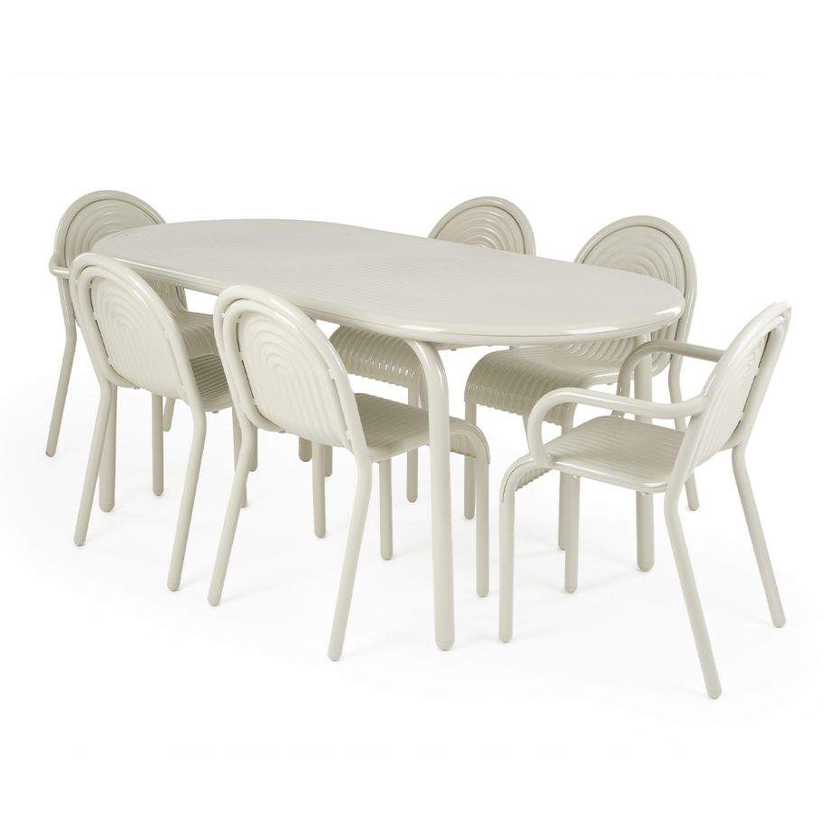 Tom Dixon Groove Obround Table