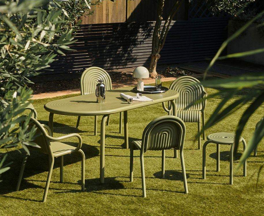 Tom Dixon Groove Obround Table