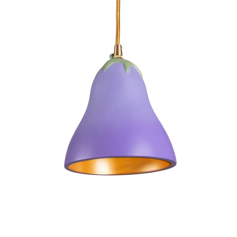 Seletti Vitamin Ceiling Lamp Aubergine