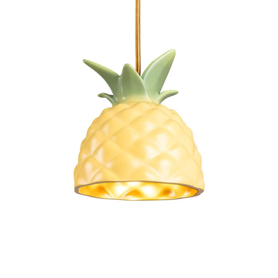 Seletti Vitamin Ceiling Lamp Pineapple