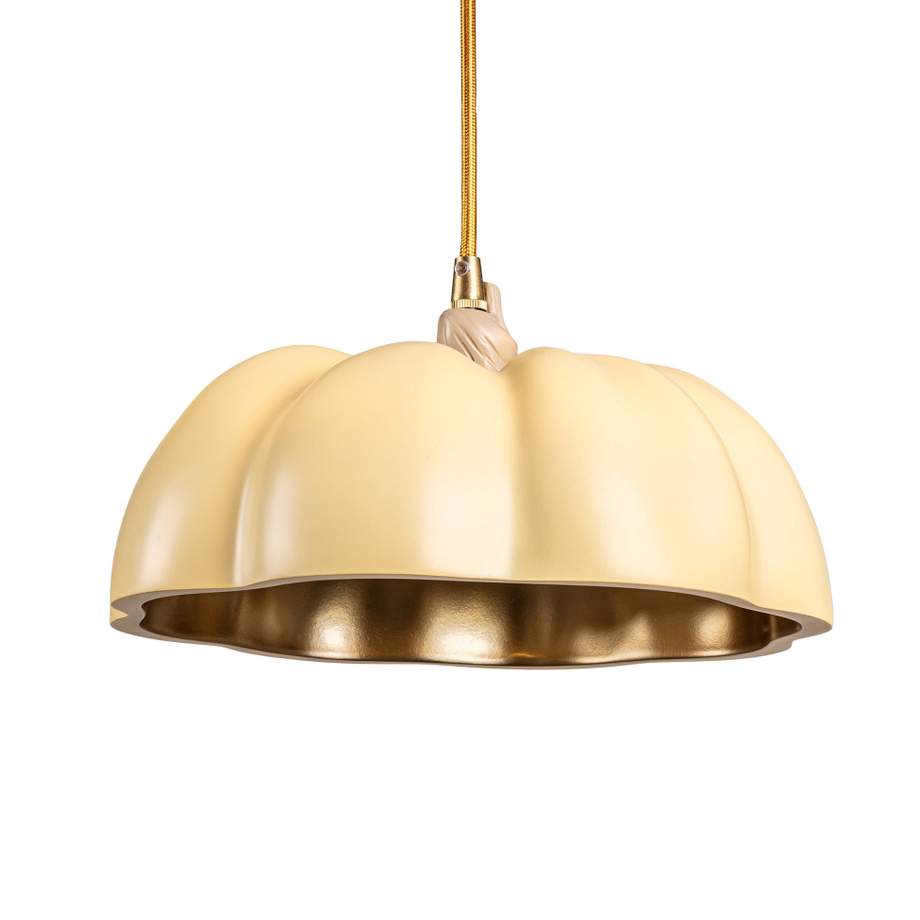 Seletti Vitamin Ceiling Lamp Pumpkin 1